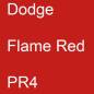 Preview: Dodge, Flame Red, PR4.